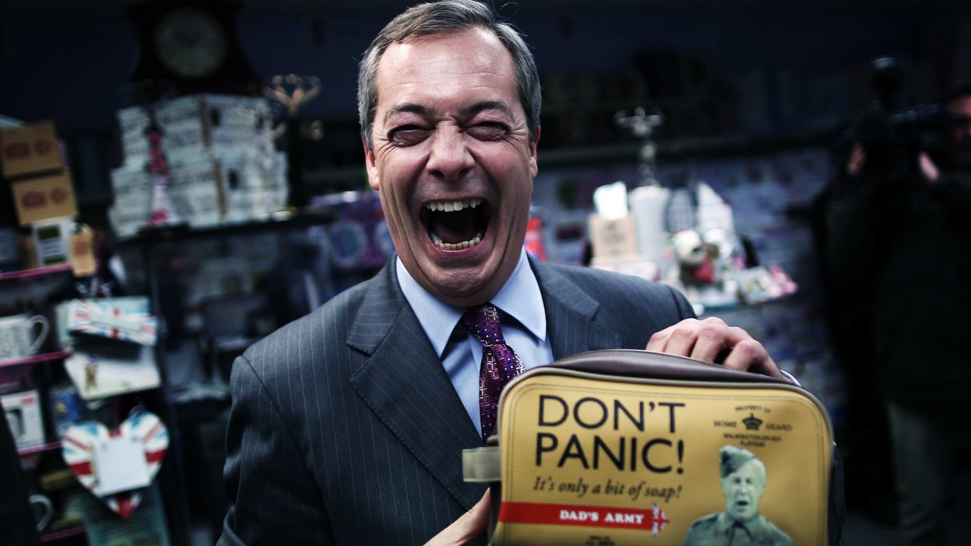 Negative UKIP discrediting case for Britain leaving the EU