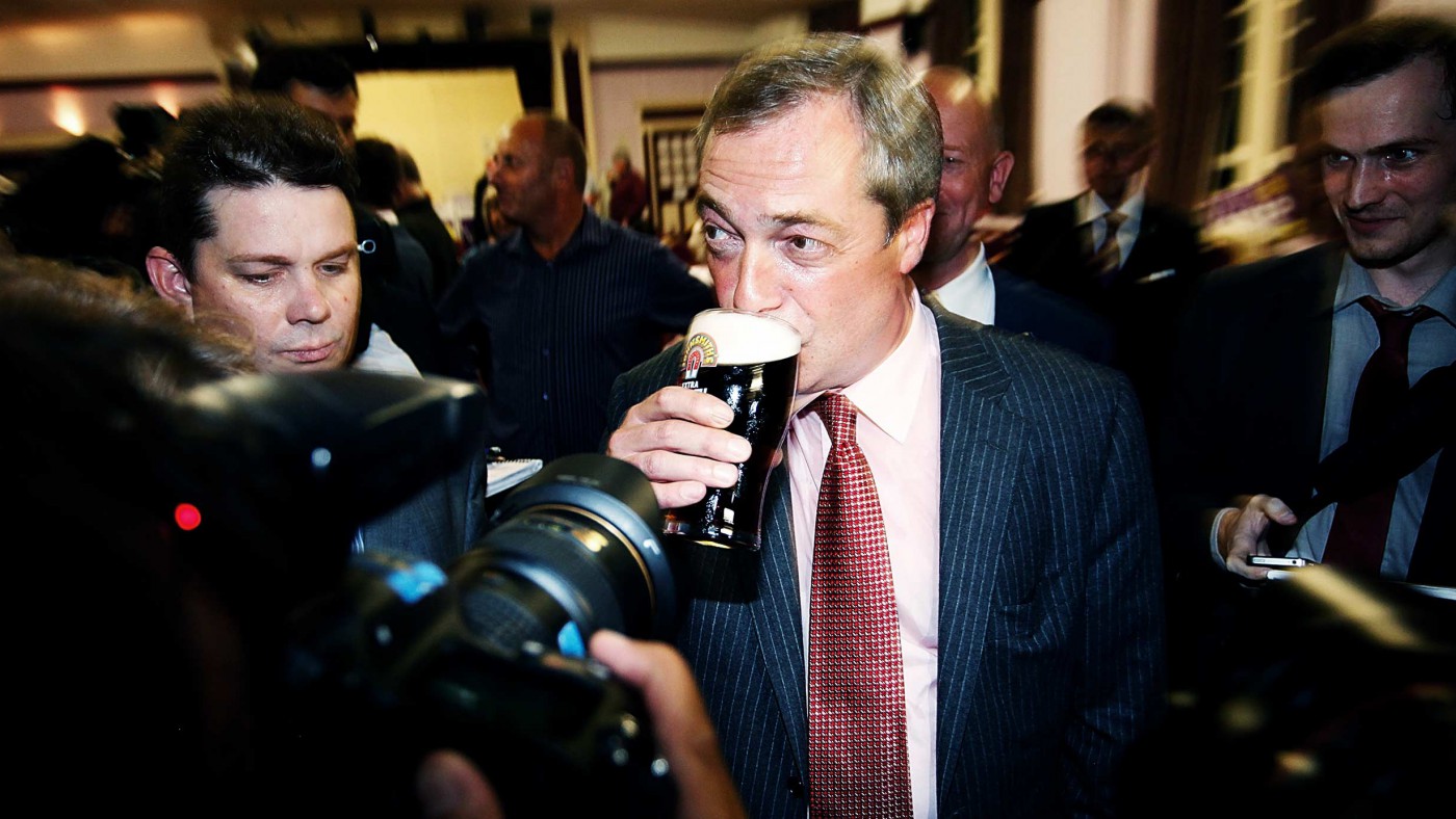 Lock Nigel Farage in a cupboard with 20,000 Rothmans