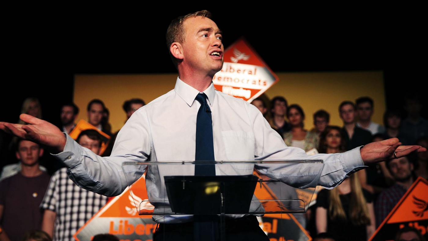 Is Tim Farron too left-wing to form an alliance with Jeremy Corbyn?