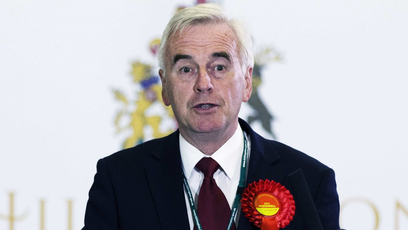 John McDonnell should never in a million years have been appointed Shadow Chancellor