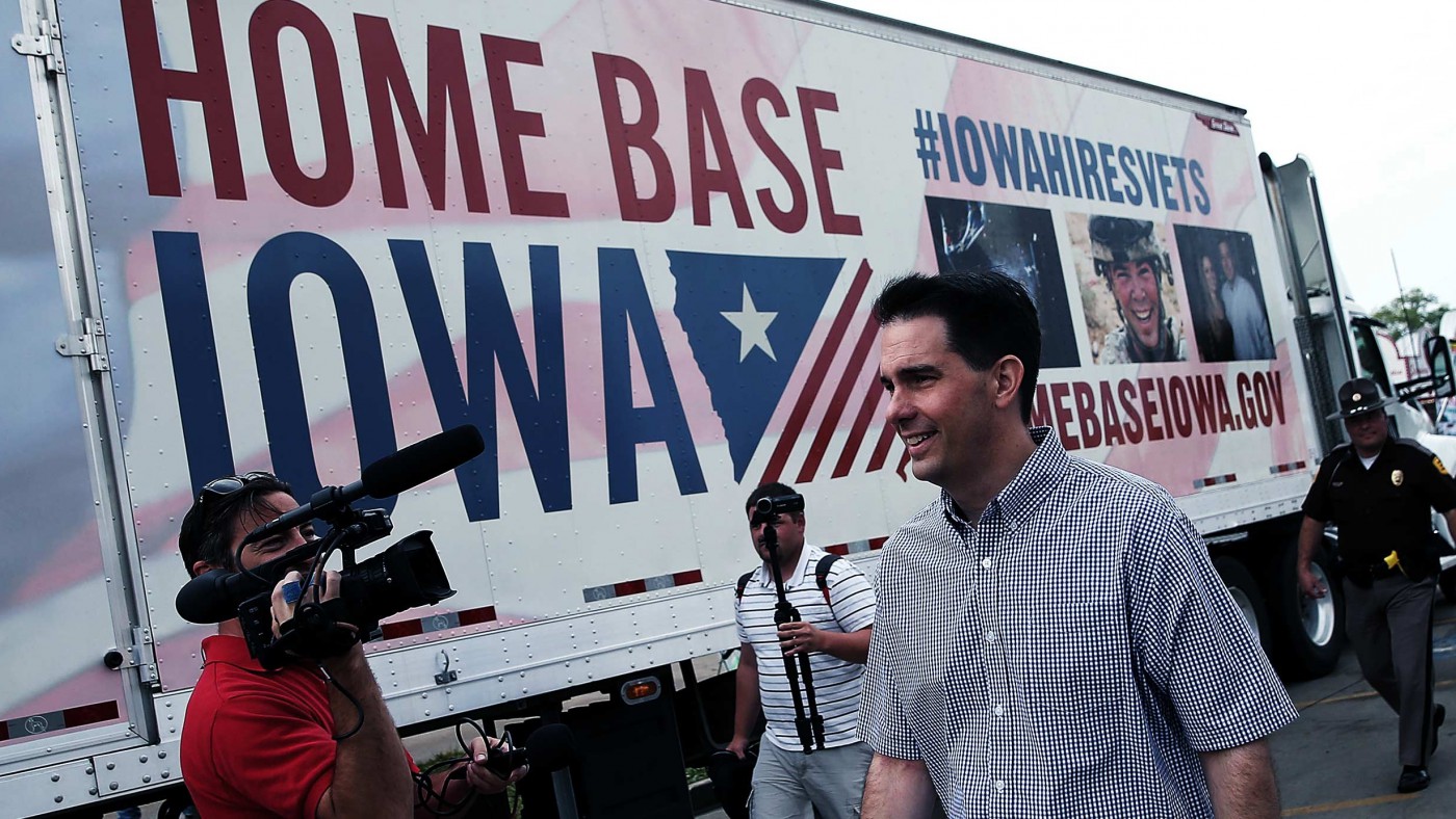 Scott Walker’s border fence exposes the isolationism of the GOP