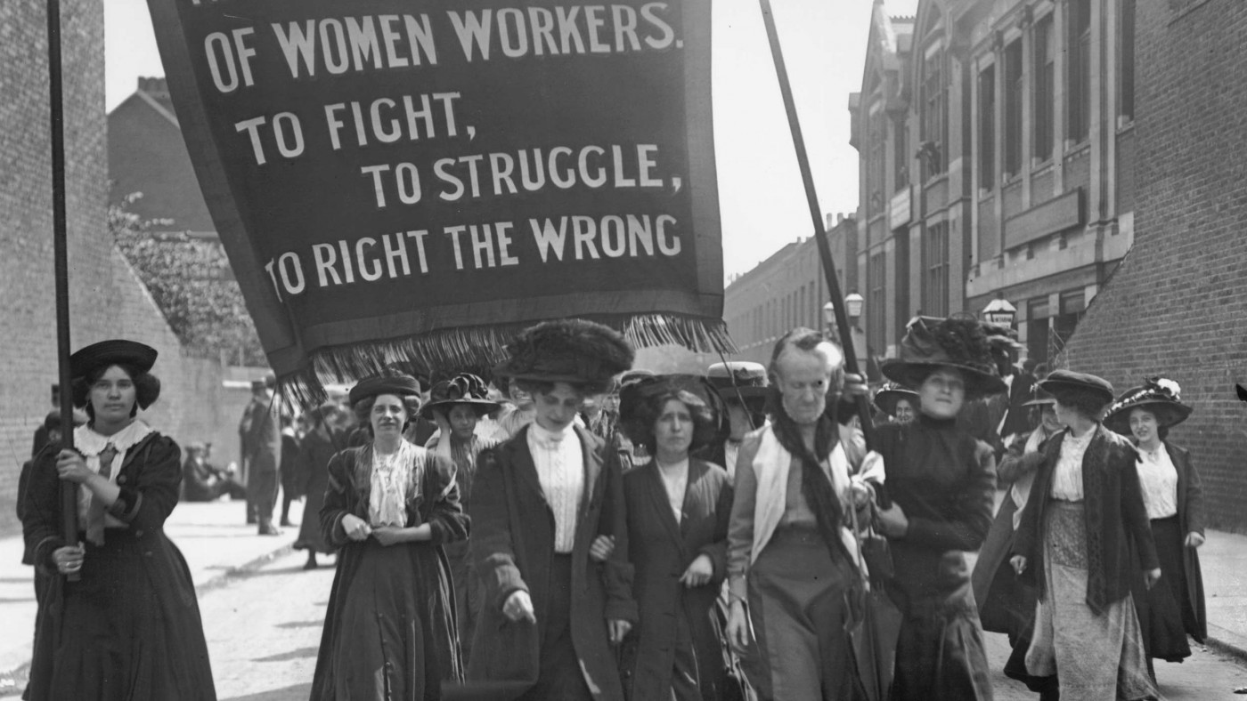 Why we don’t need a male suffrage movement