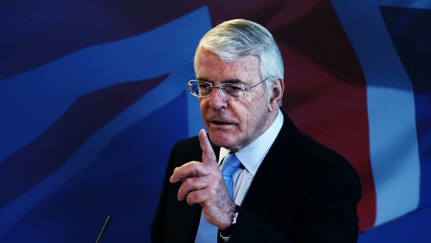 John Major is wrong about Europe and “splendid isolation”