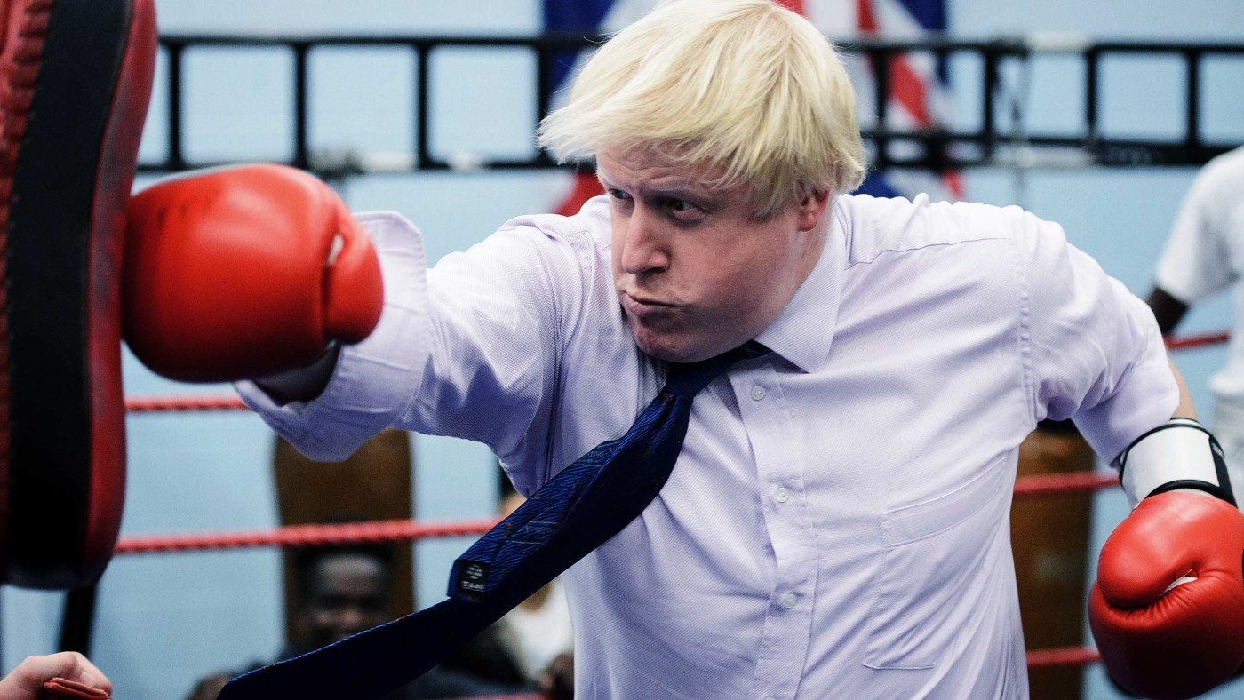Ding, ding! Round two to Cameron. PM beats up Boris