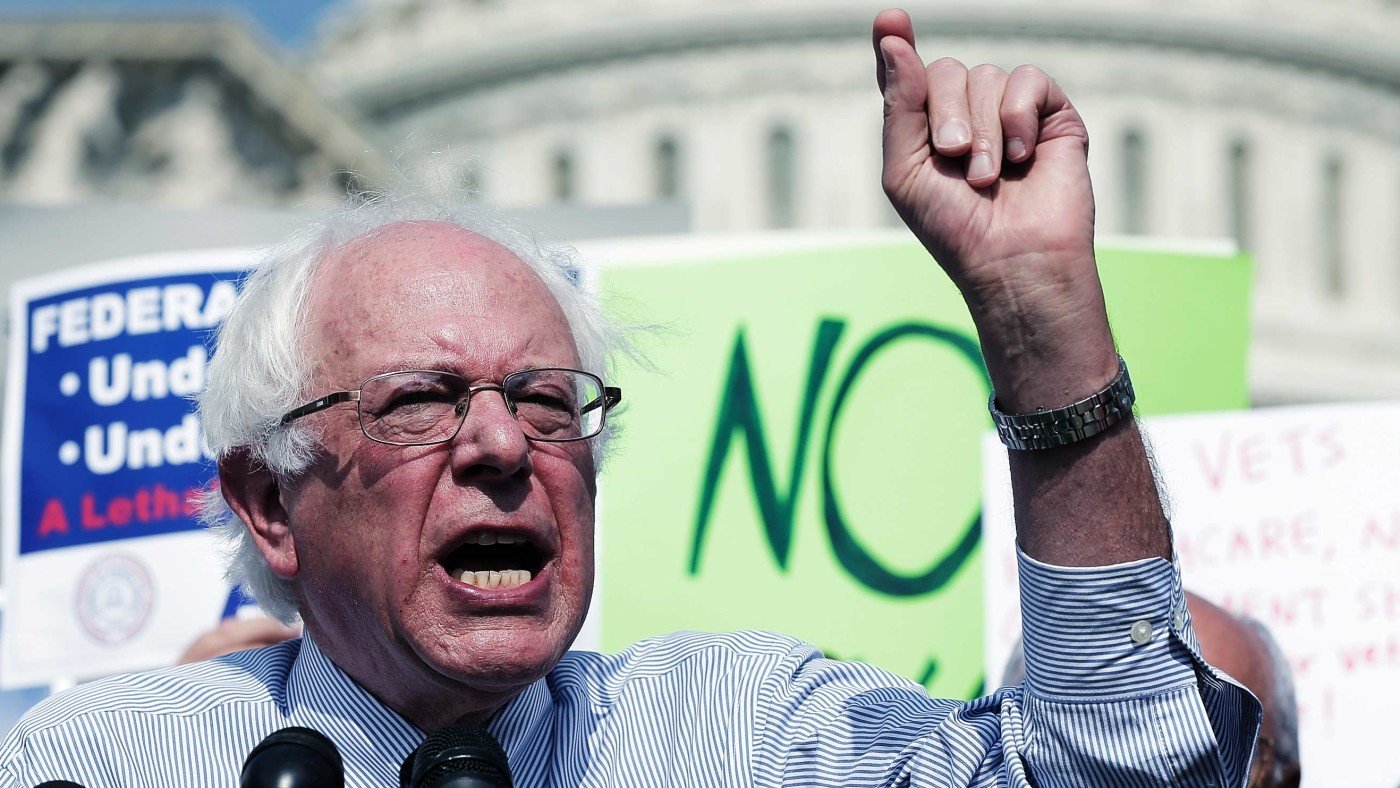Half of voters agree with Bernie Sanders on corporate greed