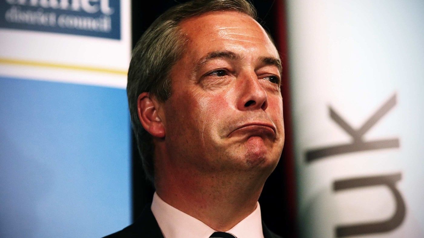 Nigel Farage, Arron Banks, it’s over…