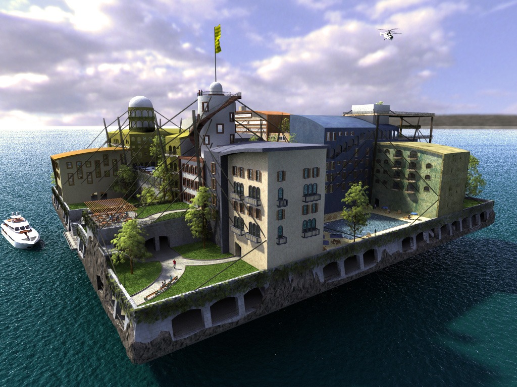 Want freedom? Build your own floating city
