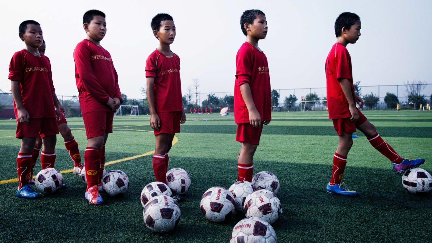 The Chinese are chasing global football goals