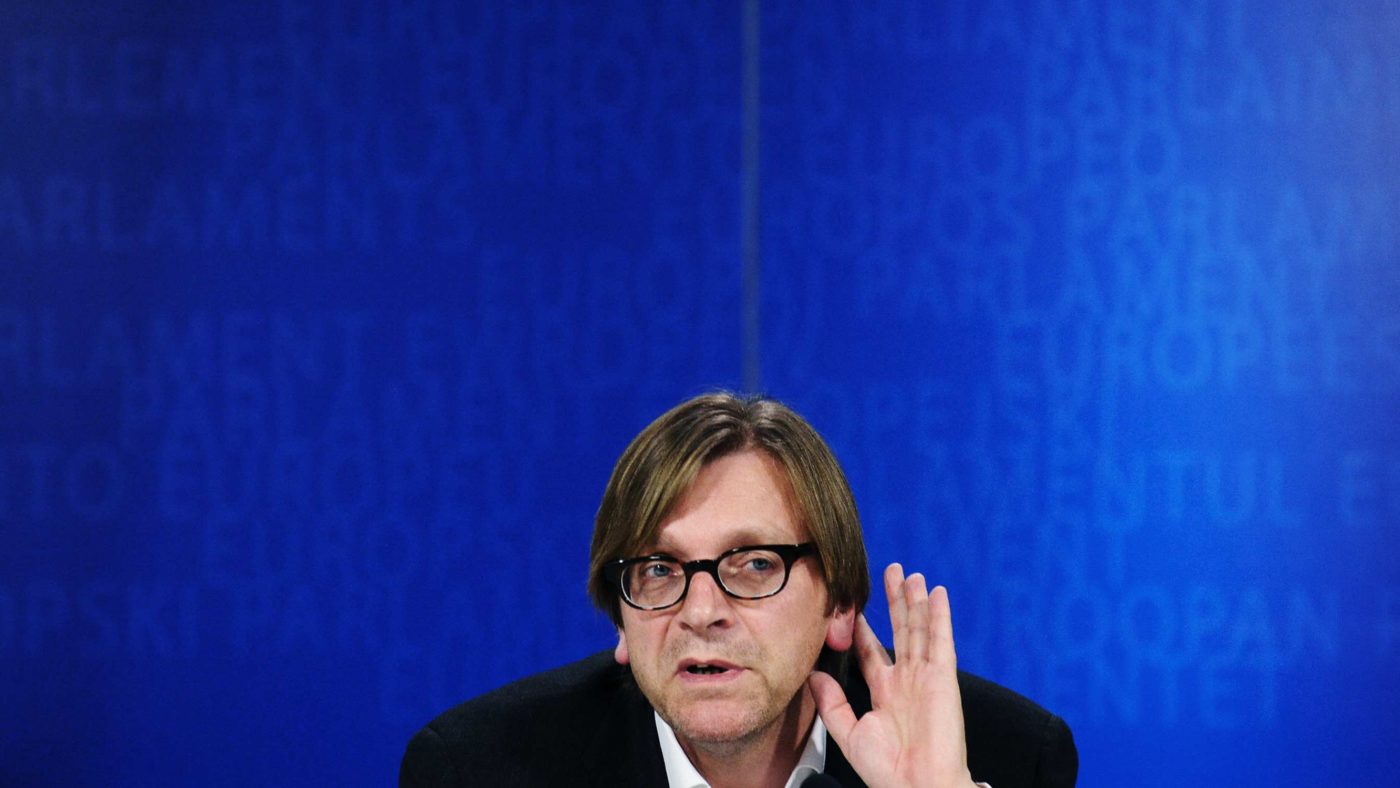 The strange case of Guy Verhofstadt, free-market federalist