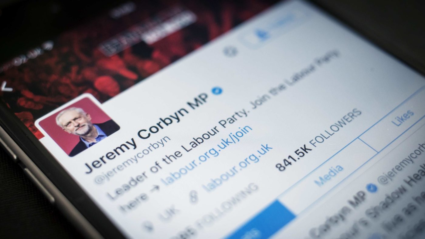 The social networks will deliver a Corbyn government