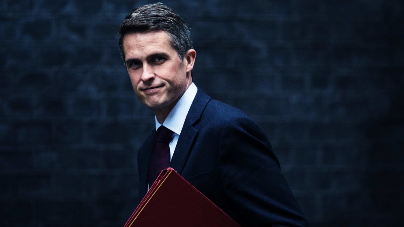 Gavin Williamson’s ambition would be funny if he weren’t so serious