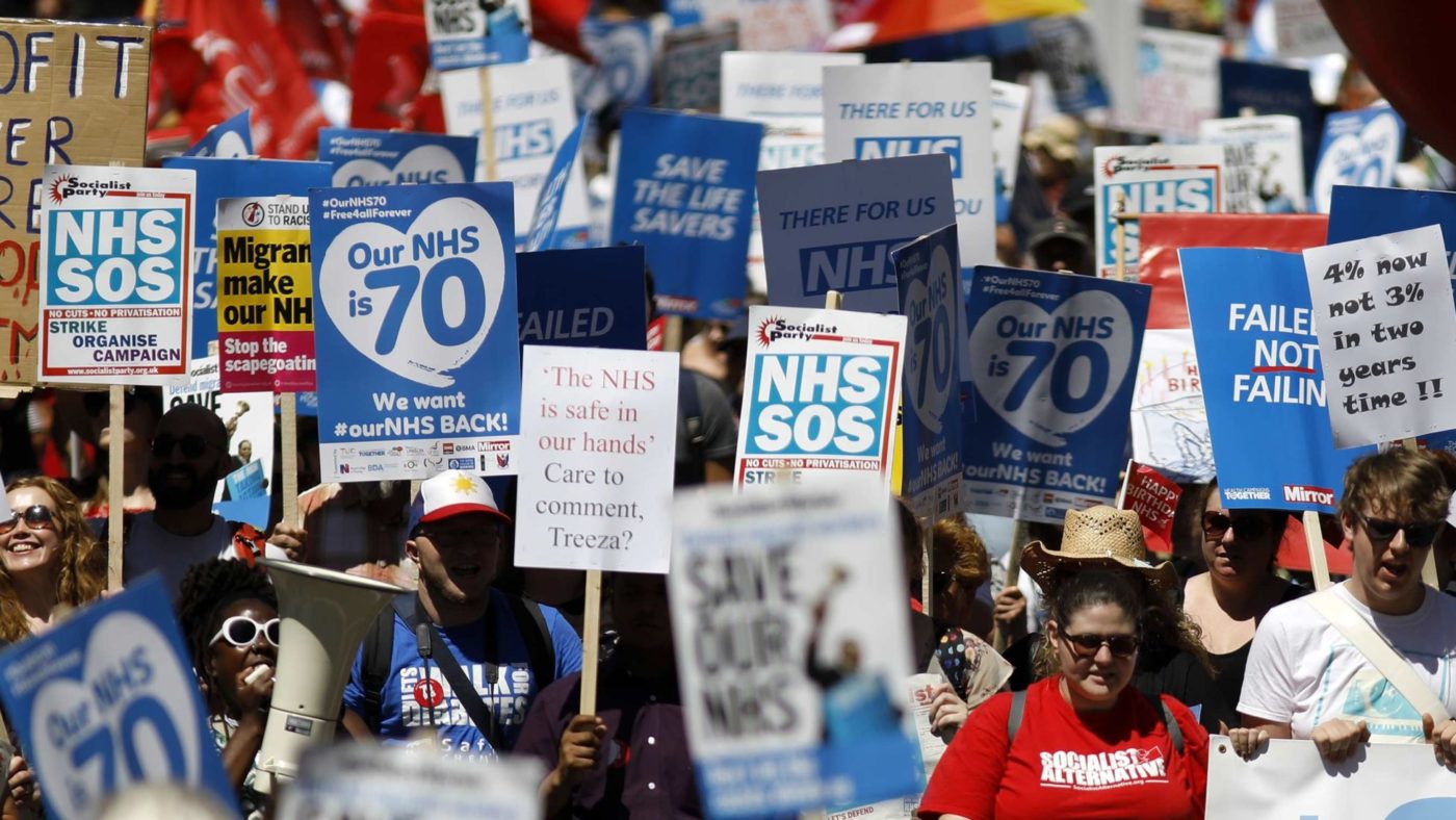 Our NHS, which art in trouble