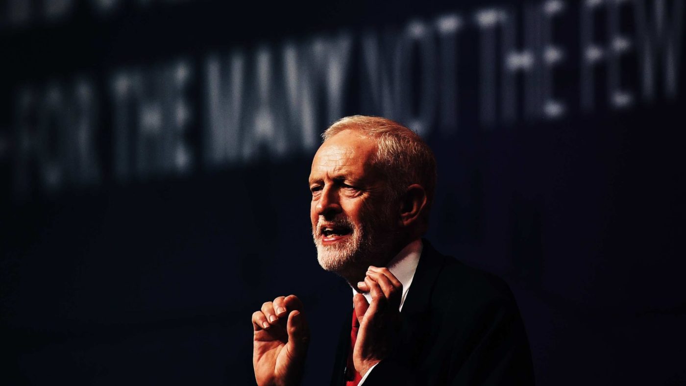 Corbyn’s conference speech echoed Trump in more ways than one