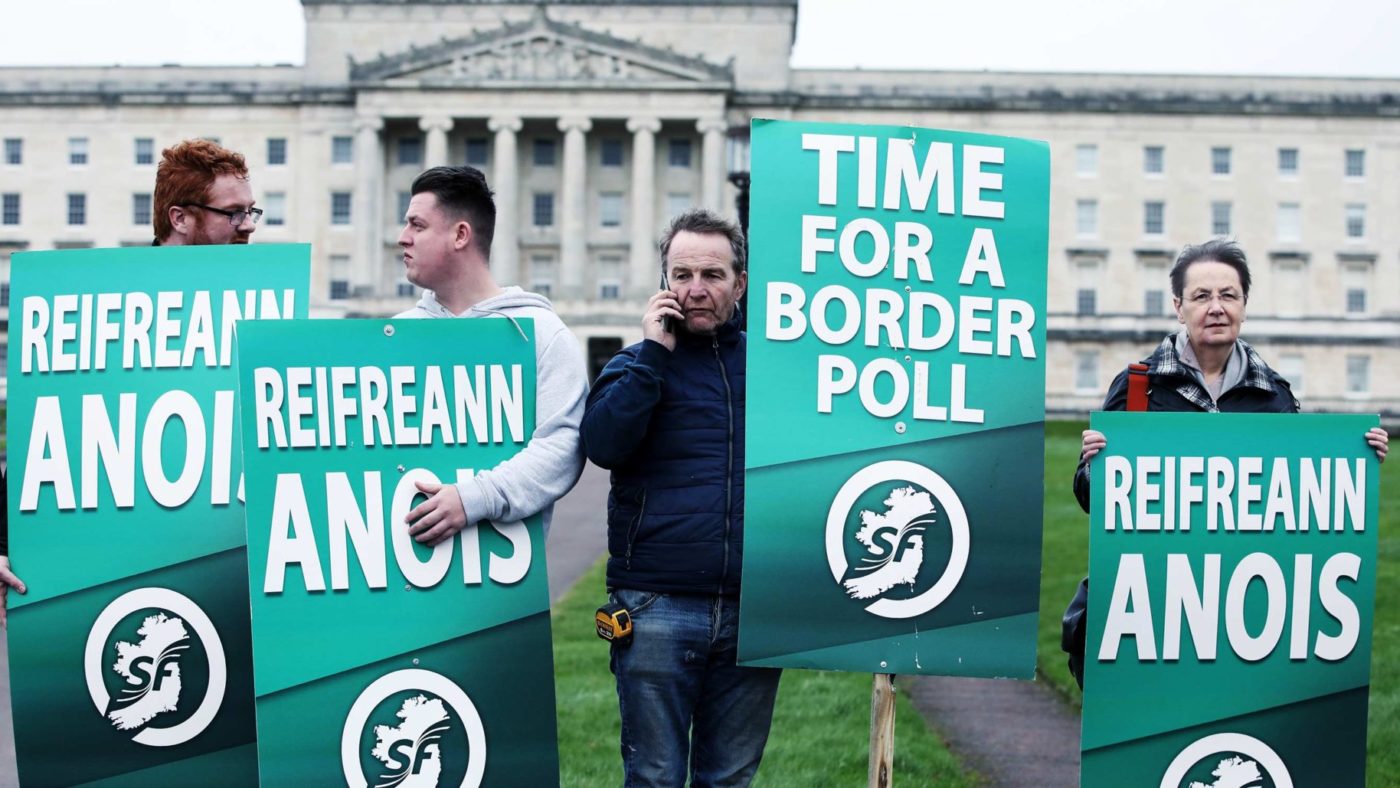 In Northern Irish politics, it’s Sinn Fein vs The Rest