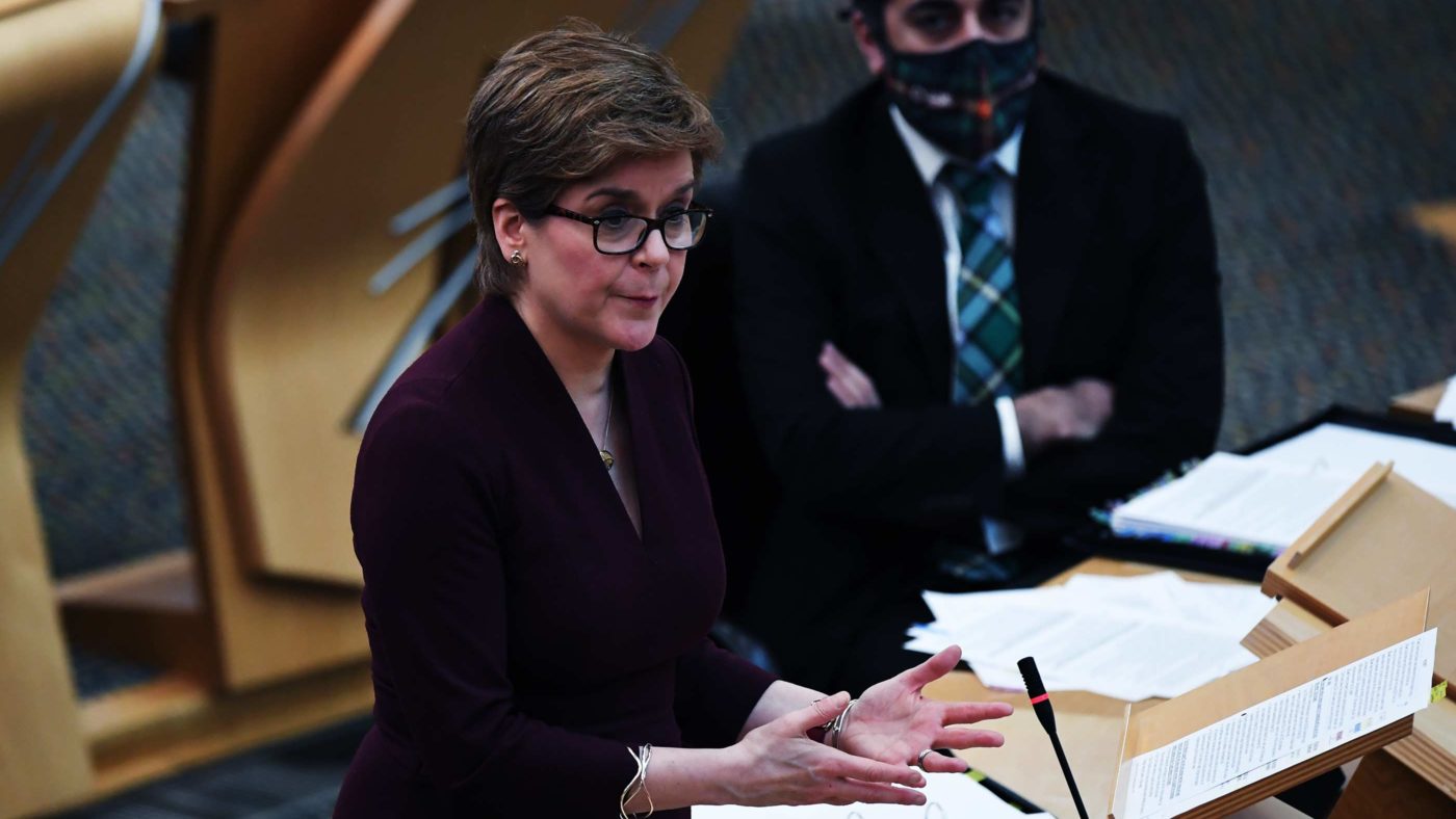 Sturgeon’s claim about Scottish pensions is utter nonsense – and she knows it