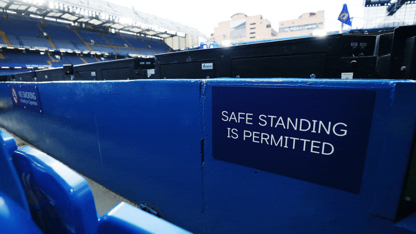 Safe standing is a win for football fans