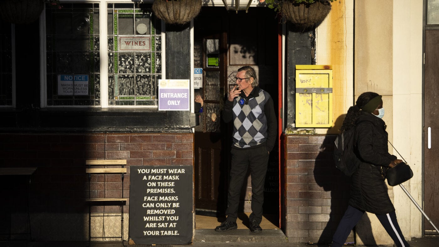 Banning smoking outside pubs is another step on the road to misery Britain