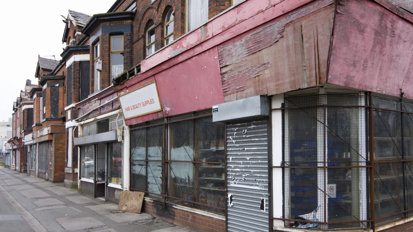 Britain’s boarded-up shops would make excellent homes