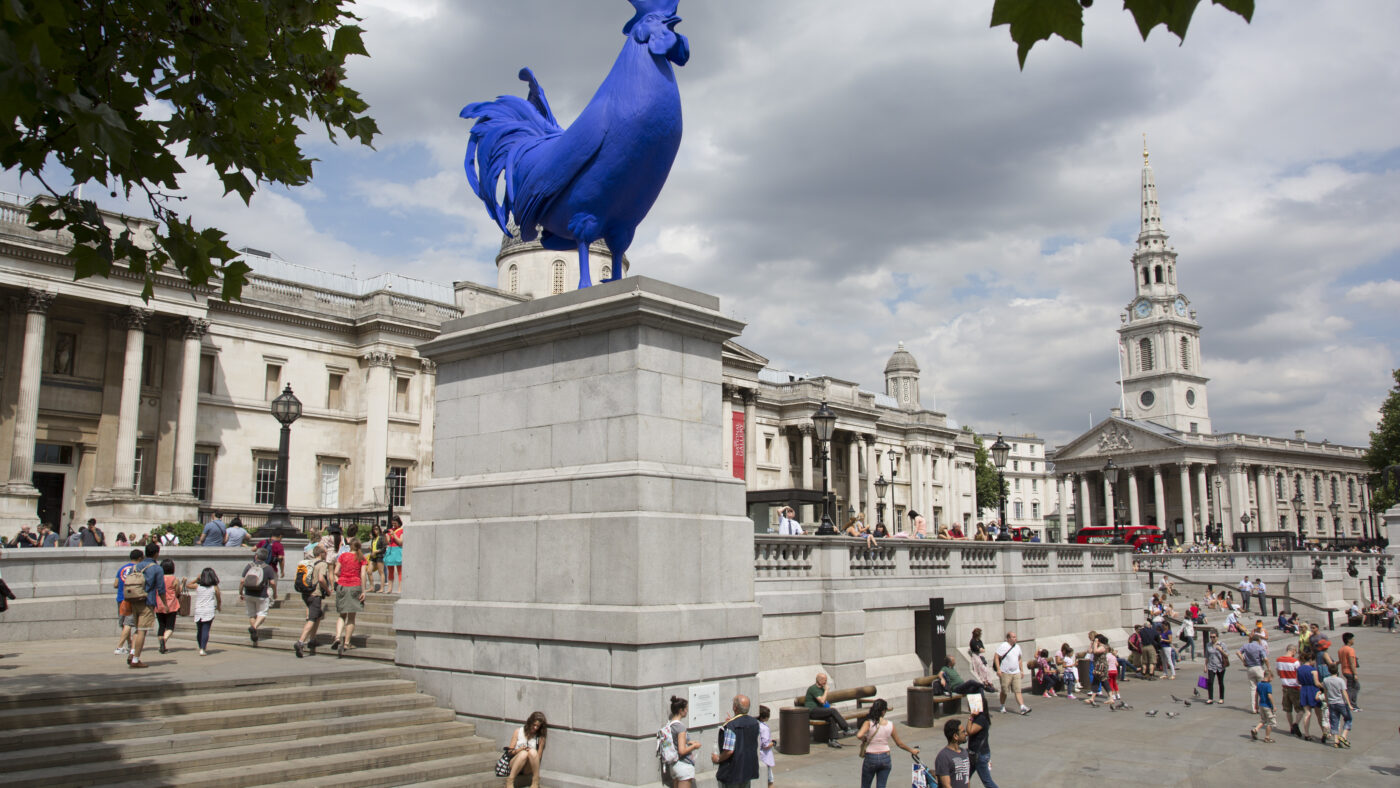 Trafalgar Square’s fourth plinth has become a running joke
