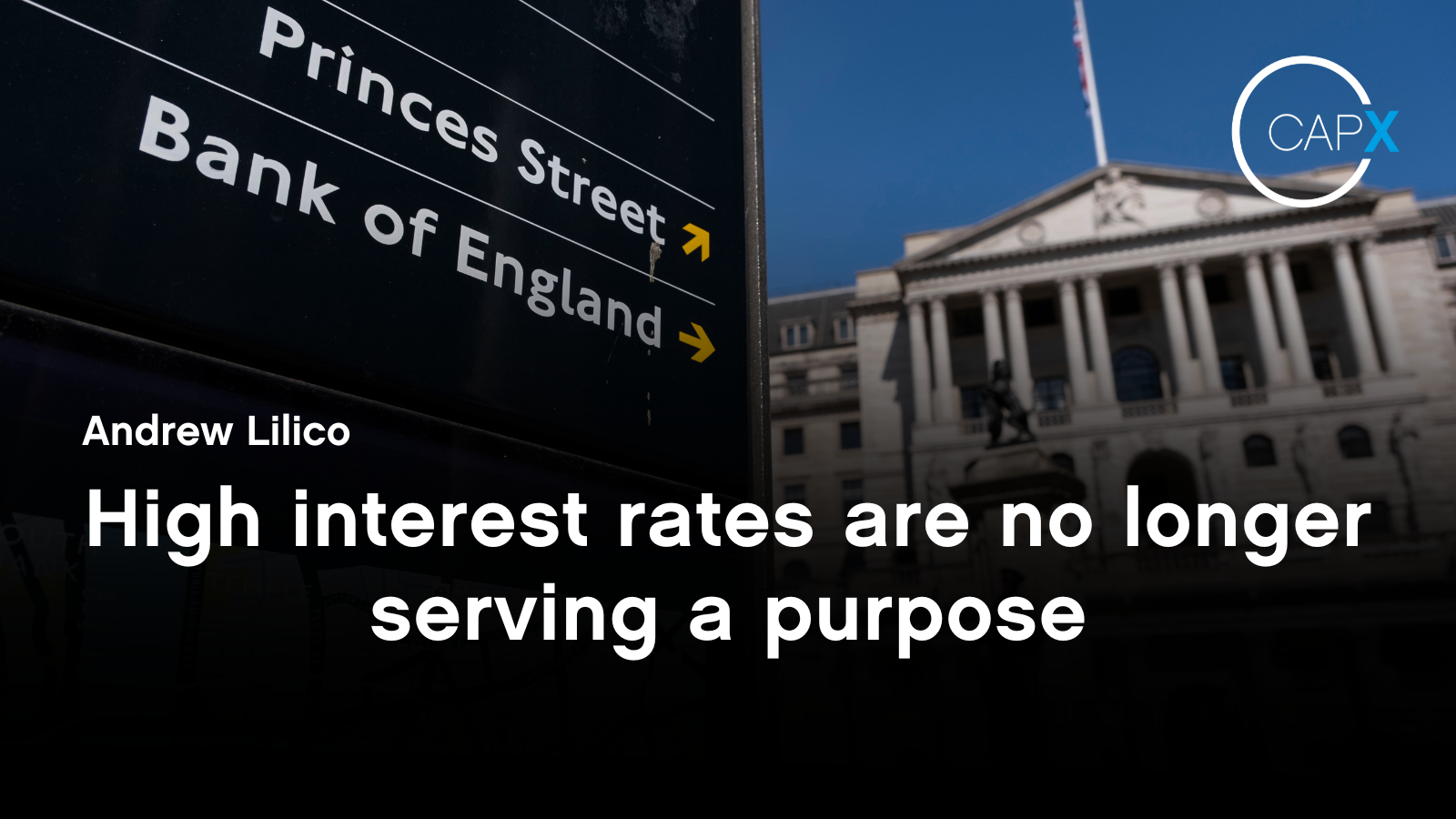 High interest rates are no longer serving a purpose