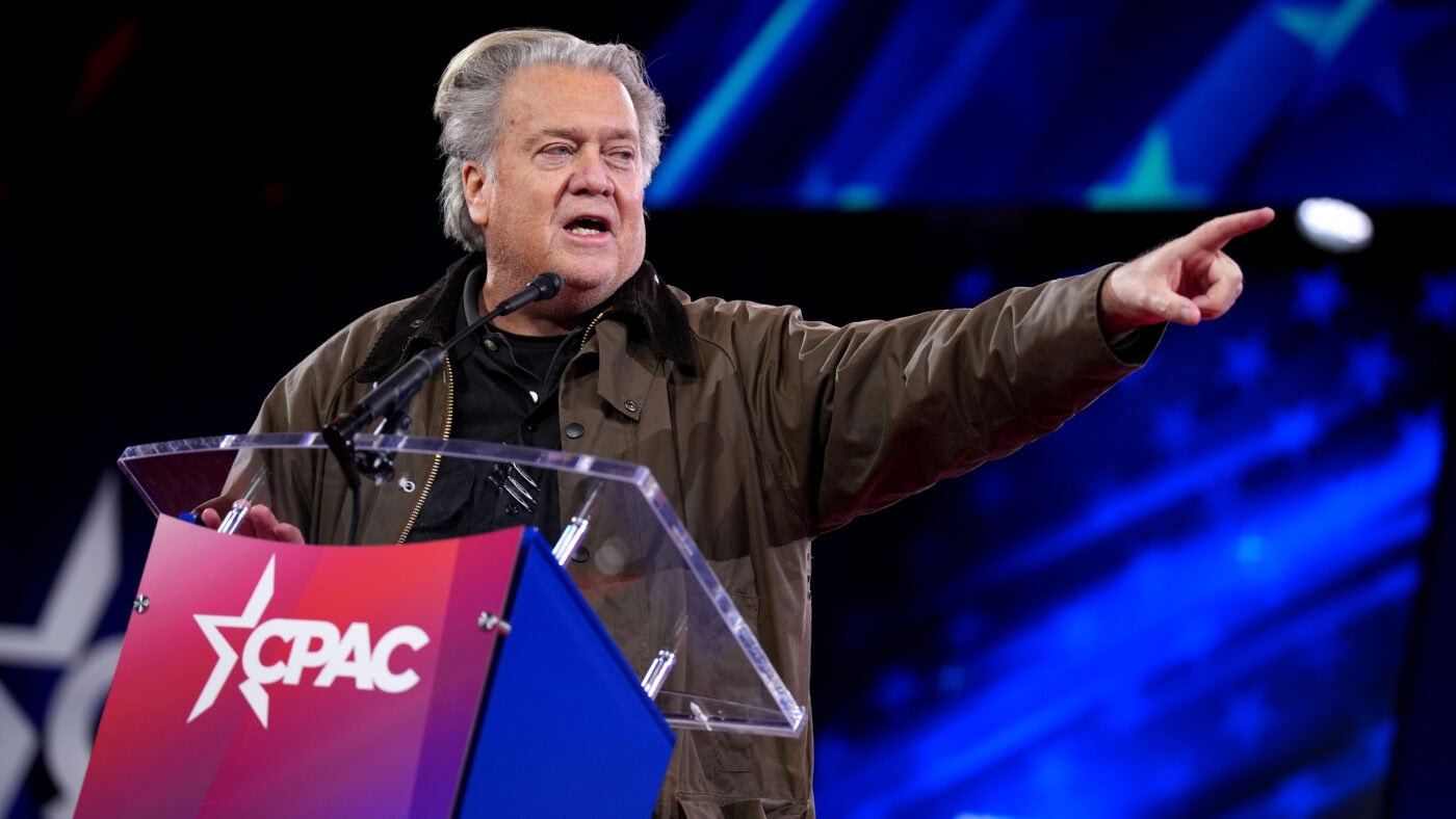 ‘Flood the zone with sh*t’: Steve Bannon’s guide to influence