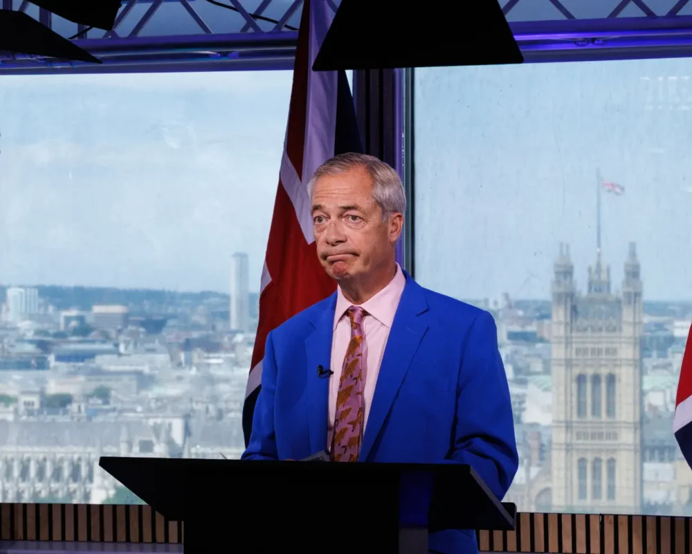 Farage is fighting a bin, but I still have hope